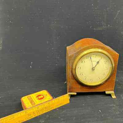 Eight Day small clockwork table clock