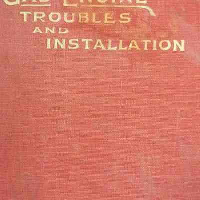 Gas engine troubles and installation
