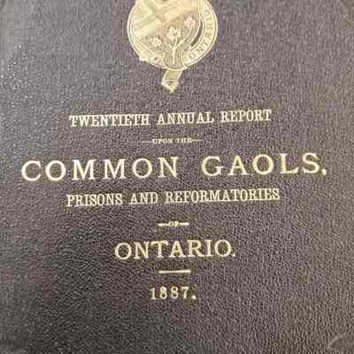 Common gaols, prisons, and reformatories
