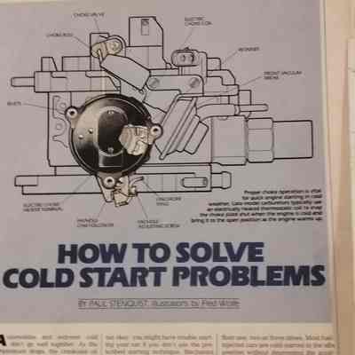 How to solve cold start problems