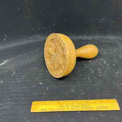 Carved butter mold