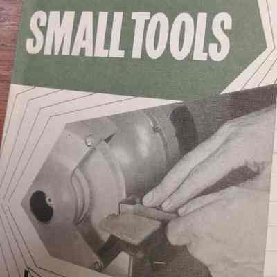 Sharpening small tools and some domestic appliances
