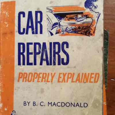Car repairs properly explained: maintenance and adjustments