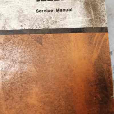 Case service manual. 850B Crawler