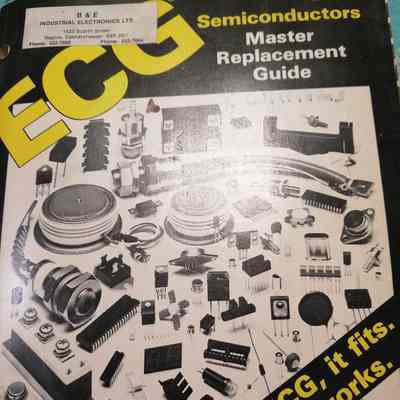 ECG semiconductors master replacement guide