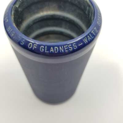 Cylinder Record, Bakelite - Nights of Gladness (Waltz) - Boston Band - 1914 - Edison 2267 - Senkler Estate Collection