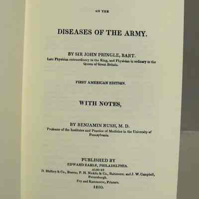 Observations on the diseases of the army