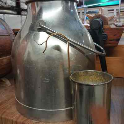 Milk Can and Ladle