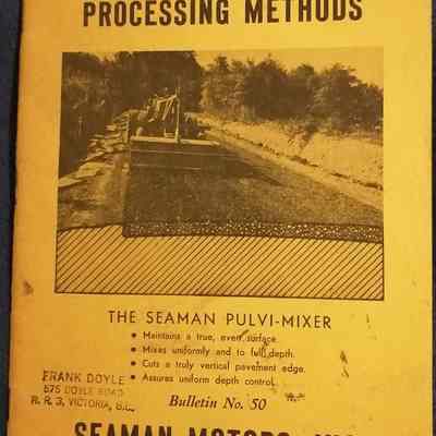 Soil cement processing methods