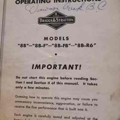 Operating instructions. Models "8B" - "8B-F" - "88-FB" - "8B-R6"