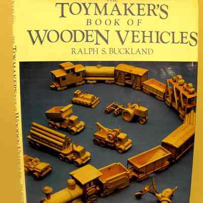 Toymakers book of wooden vehicles