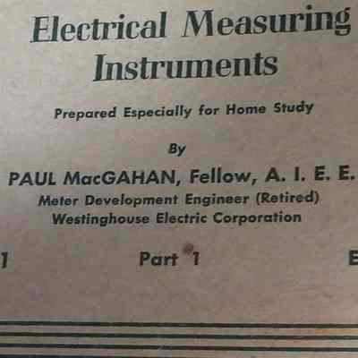 Electrical measuring instruments
