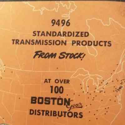 Boston gears. 9496 standardized transmission products from stock.