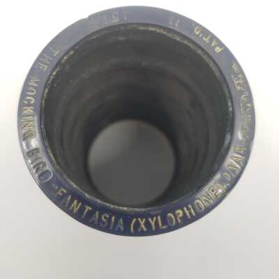 Cylinder Record, Bakelite - The Mockingbird Fantasia (Xylophone) - Daab - 1912 - Edison 1514 - Senkler Estate Collection
