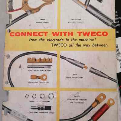 Connect with Tweco. From the electrode to the machine! Tweco all the way