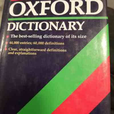 Little Oxford dictionary of current English