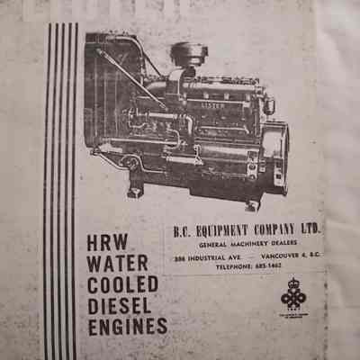 Lister. HRW water cooled diesel engines