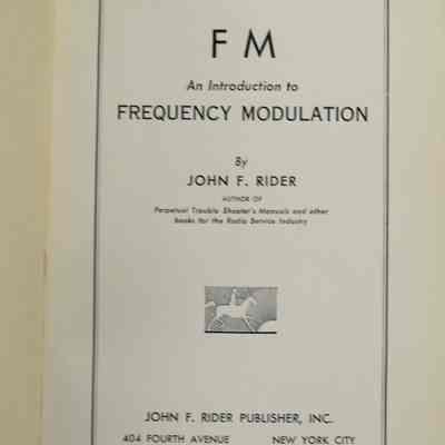 FM. An introduction to frequency modulation.