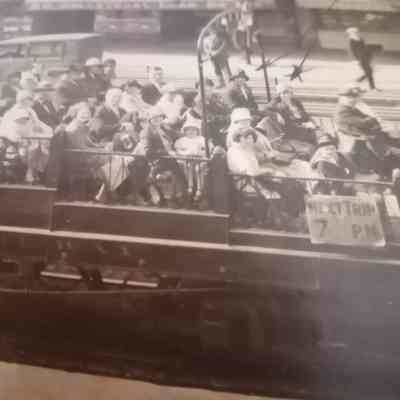B.C. Electric Rwy Co. Observation car. 1928. Photograph