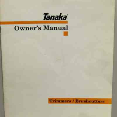 Tanaka owner's manual