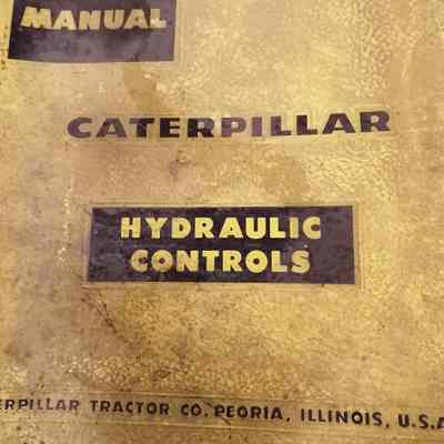 Caterpillar. Hydraulic controls