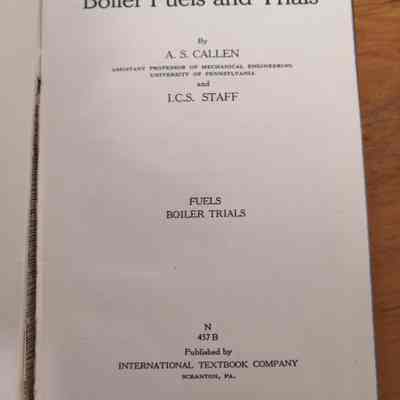 Boiler fuels and trials