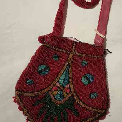 Beaded purse