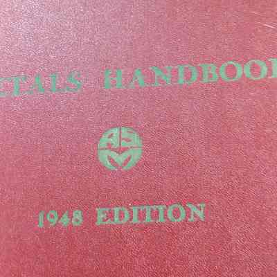 Metals handbook. 1948 edition