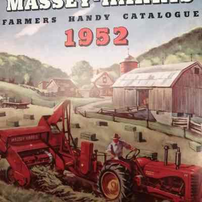 Massey-Harris. Farmers handy catalogue. 1952