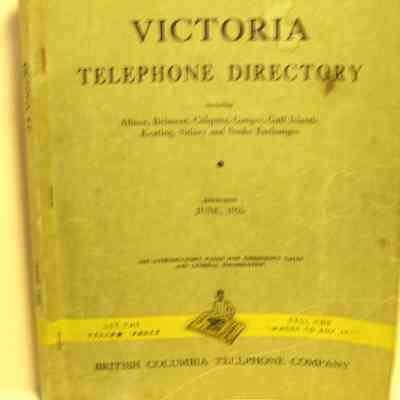 Victoria telephone directory