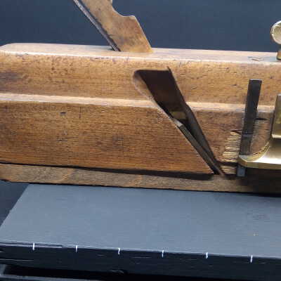 Wooden Rebate Plane with Depth Stop