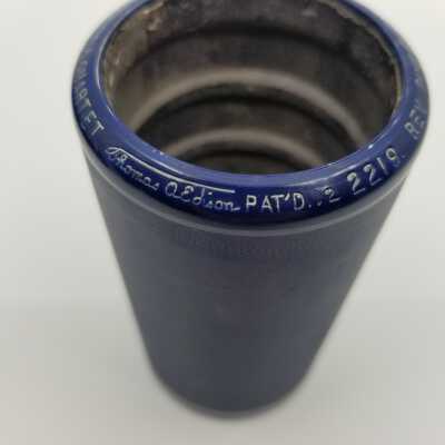 Cylinder Record, Bakelite - Rev 21: & The Gate Ajar For Me - Rev. M.C. Peters & Quartette - 1914 - Edison 2219 - Senkler Estate Collection