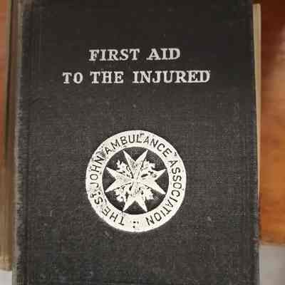 First aid to the injured. The authorized textbook of the St. John Ambulance Association