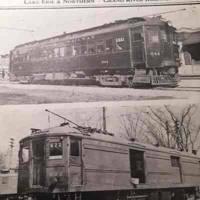 Canadian Pacific electric lines. Lake Erie and Northern Grand River railway.