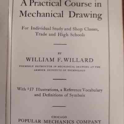 Practical course in mechanical drawing