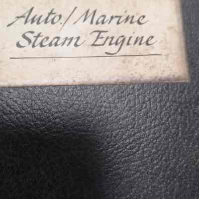 Auto/Marine steam engine