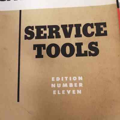 Caterpillar service tools