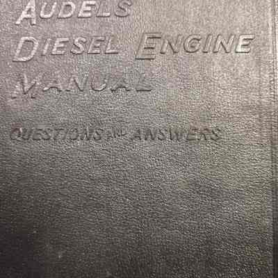 Audels diesel engine manual