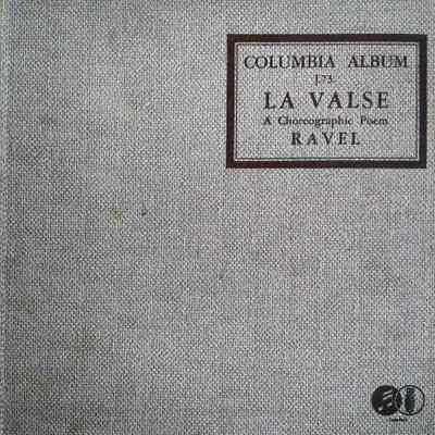 Album - 78rpm Record, Shellac - La Valse: A Choreographic Poem (Ravel) - The Philharmonic Symphony Orchestra Of New York; John Barbirolli Conducting - 1944 - Columbia J-73 - The Old Attic (2015)