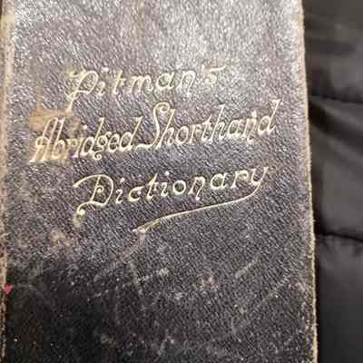 Pitman's abridged shorthand dictionary