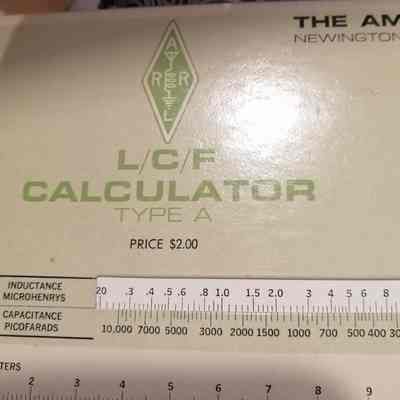 L/C/F calculator. Type A.