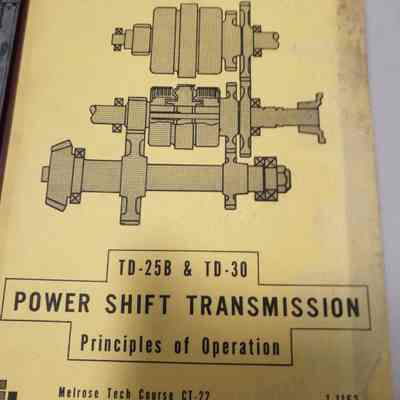Service training outline. TD-25B & TD-30. Power shift transmission. Melrose Tech Course CT-22.