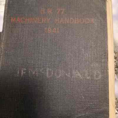B.R. 77. Machinery handbook. 1941