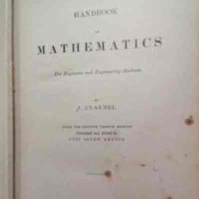 Handbook of mathmatics
