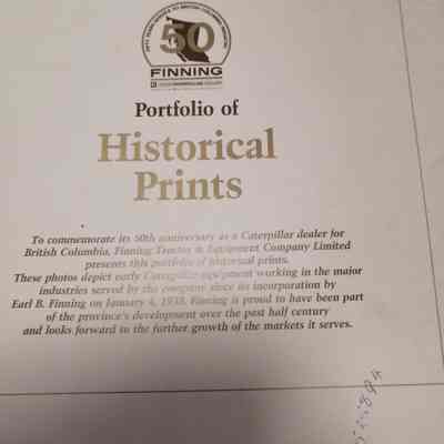 Portfolio of historical prints