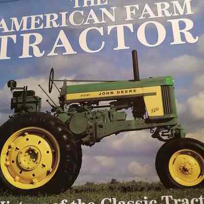American farm tractor