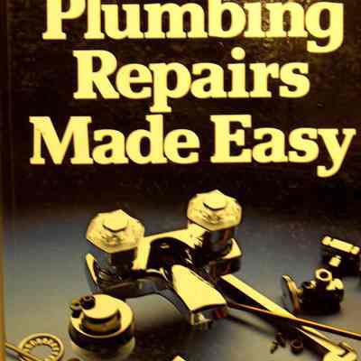 Plumbing repairs made easy
