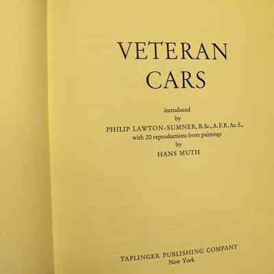 Veteran cars.
