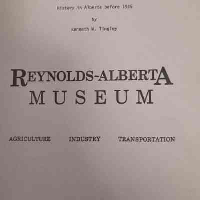 Gasoline tractor in Western Canada. An introduction to its history in Alberta before 1925