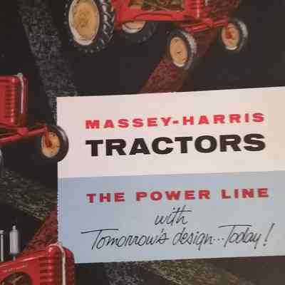 Massey-Harris tractors.